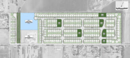 2215-2880 Tennant Avenue site map, illustration by Bassenian Lagoni Architects