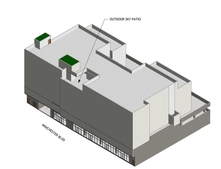 335 South Winchester Boulevard, illustration by Design 3PA