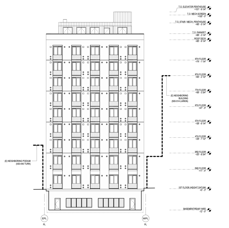 468 Turk Street Elevation