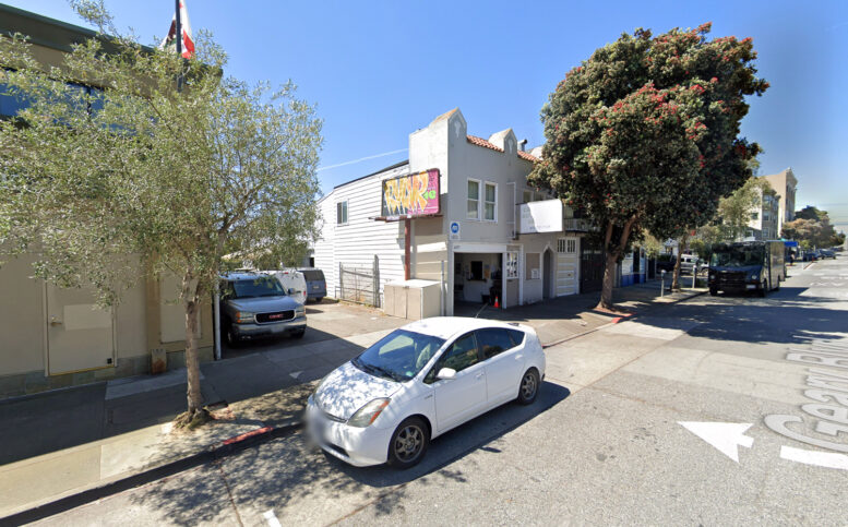 6027-6029 Geary Boulevard, image via Google Street View