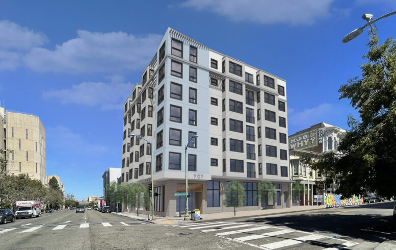 707 Washington Street, rendering by Schaub Li Architects