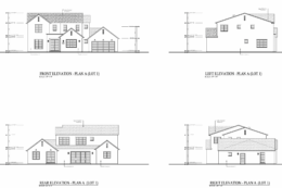 1334-1348 Miller Avenue Elevations Lot 1