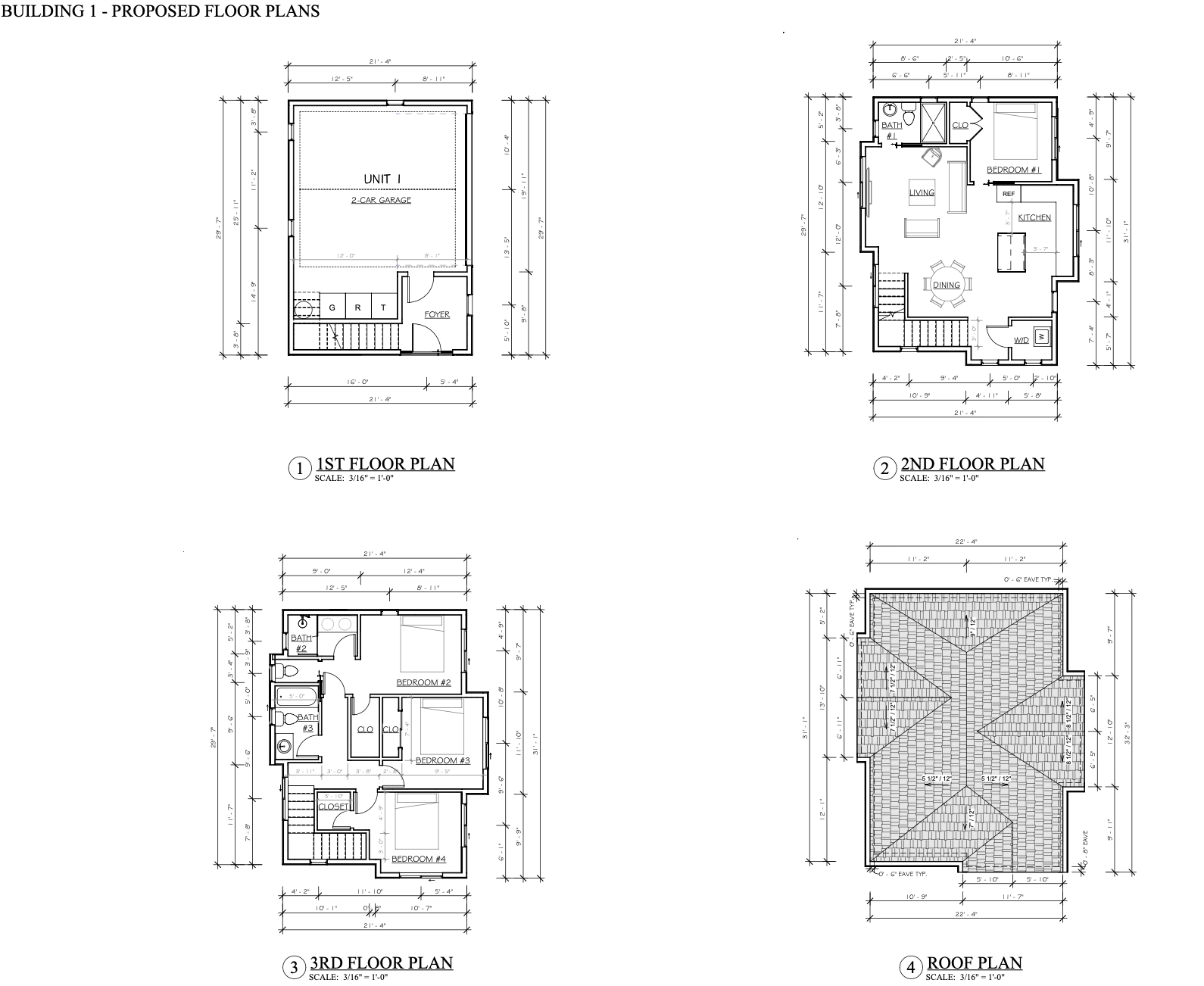 14936 Sutton Drive Building 1 Floor Plans