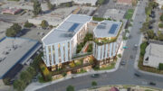 2470 Alvin Avenue aerial view, rendering by Studio Current