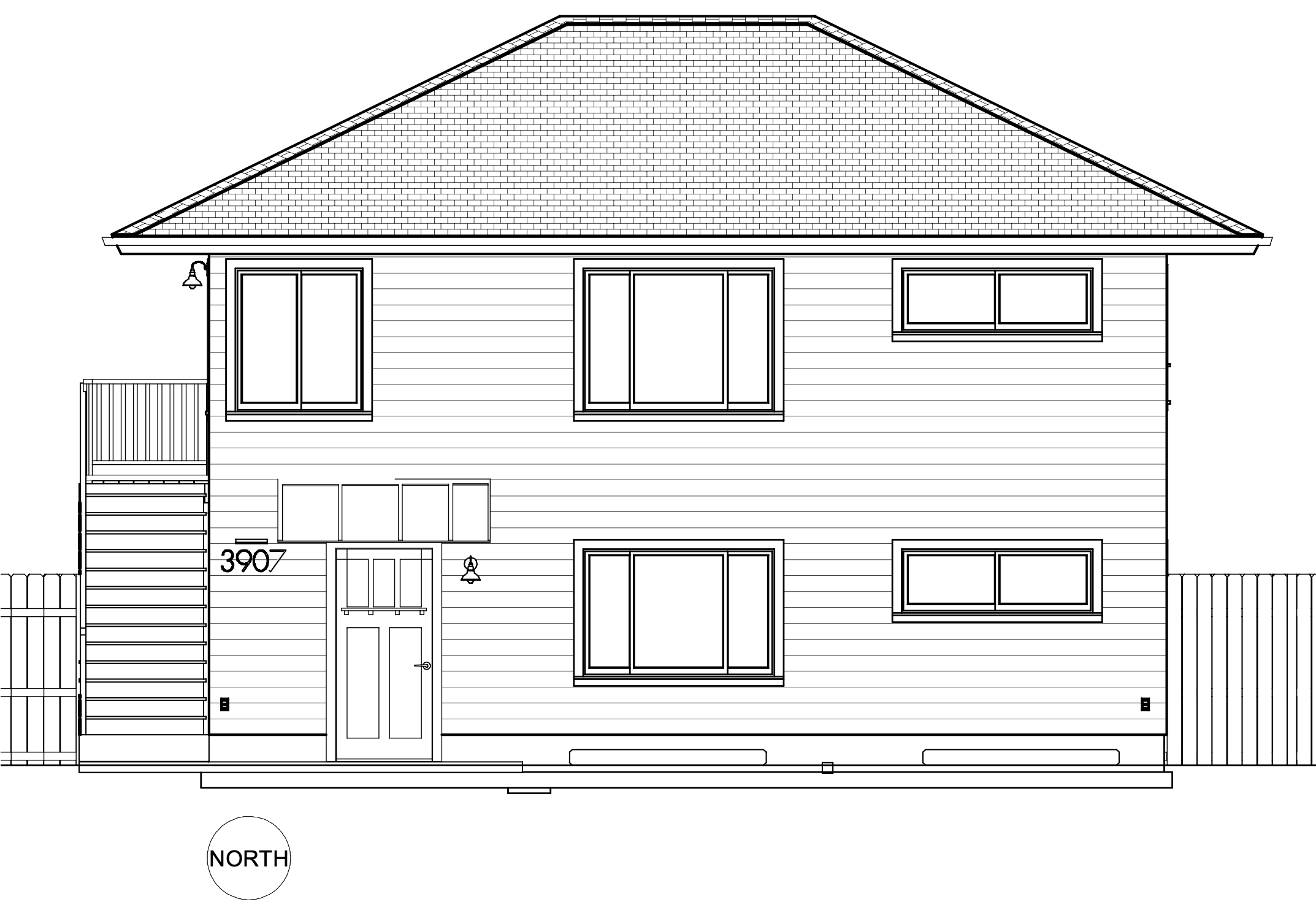 3907 D Street Front Elevation