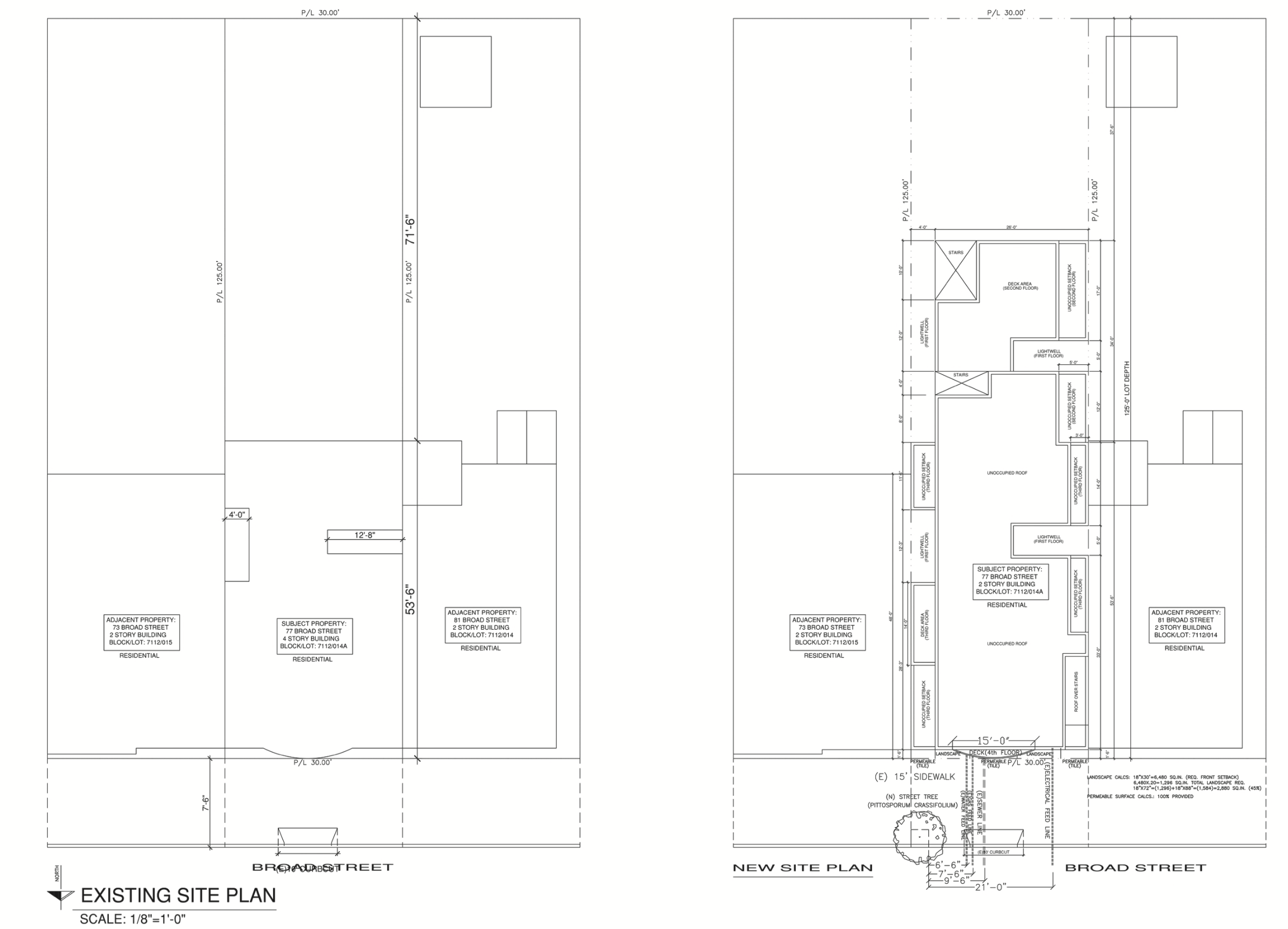 77 Broad Street Site Plans