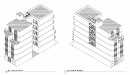 915 Bryant Street isometric view from two perspectives, illustration by Creates Cool