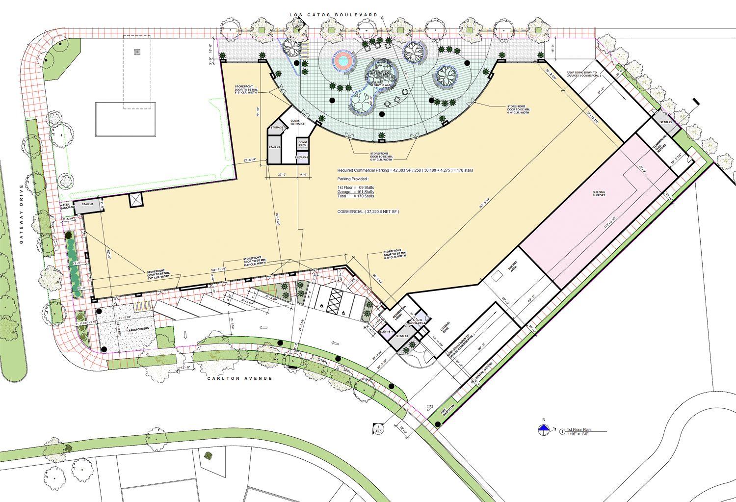 Arya site map, illustration by Anderson Architects