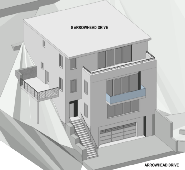 Rendering at Arrowhead Drive