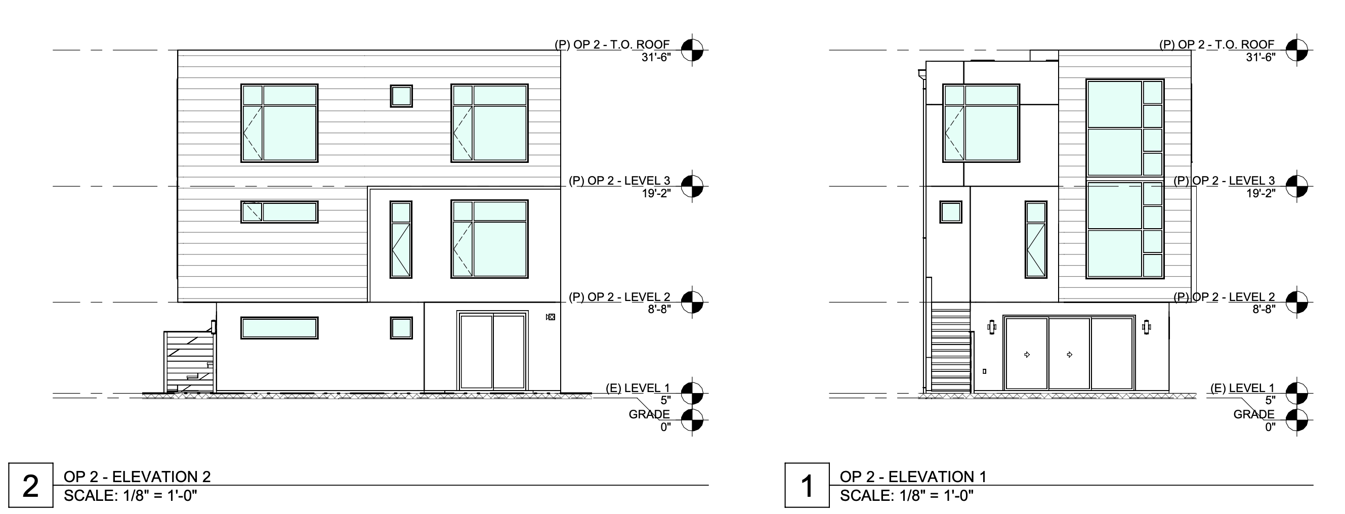 225 Diamond Street Elevations