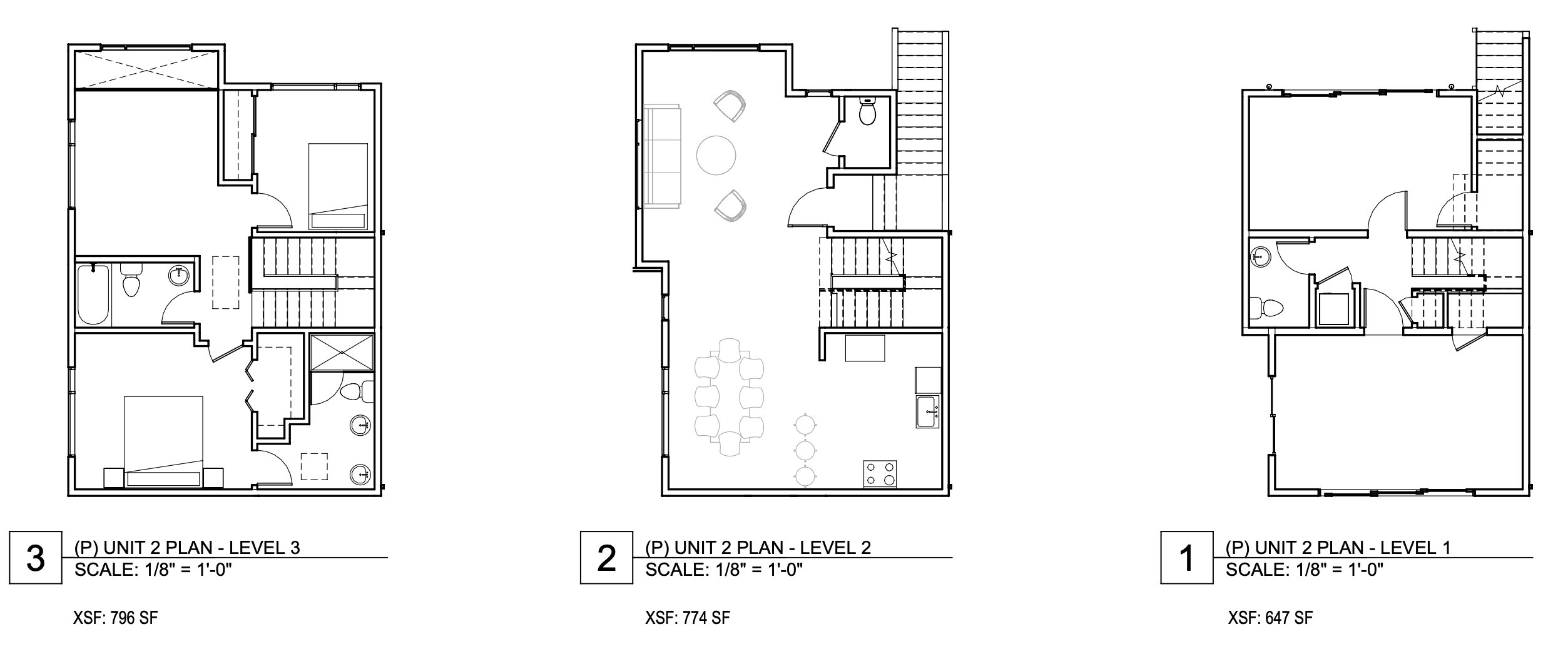 225 Diamond Street Unit Plans