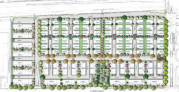 2545 Camino Ramon site map, illustration by SDG Architects