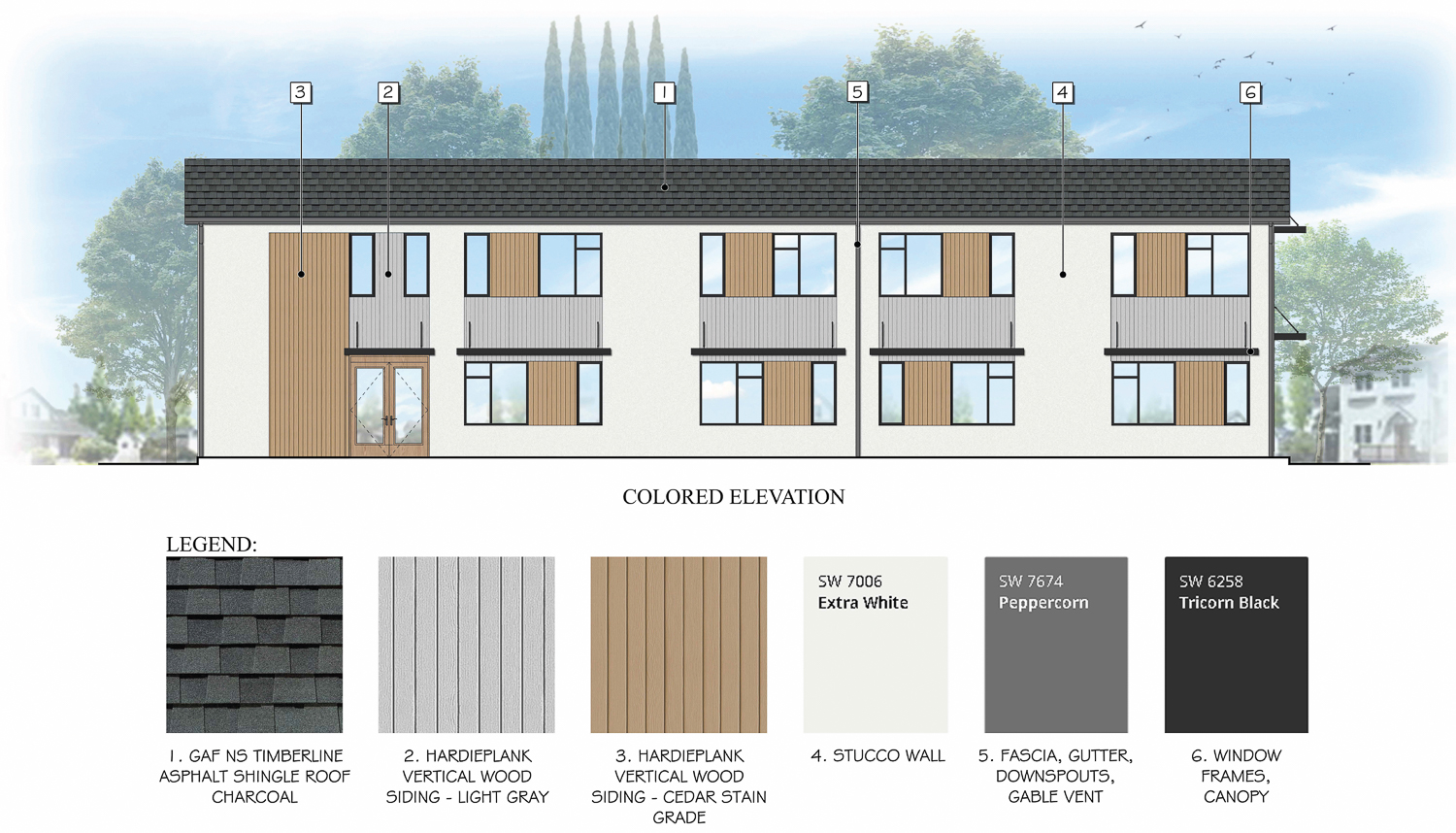 97 Boston Avenue facade break-down, illustration by TDDGUS