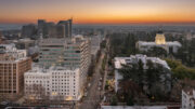 St. Clare at Capitol Park aerial view, image via Mercy Housing