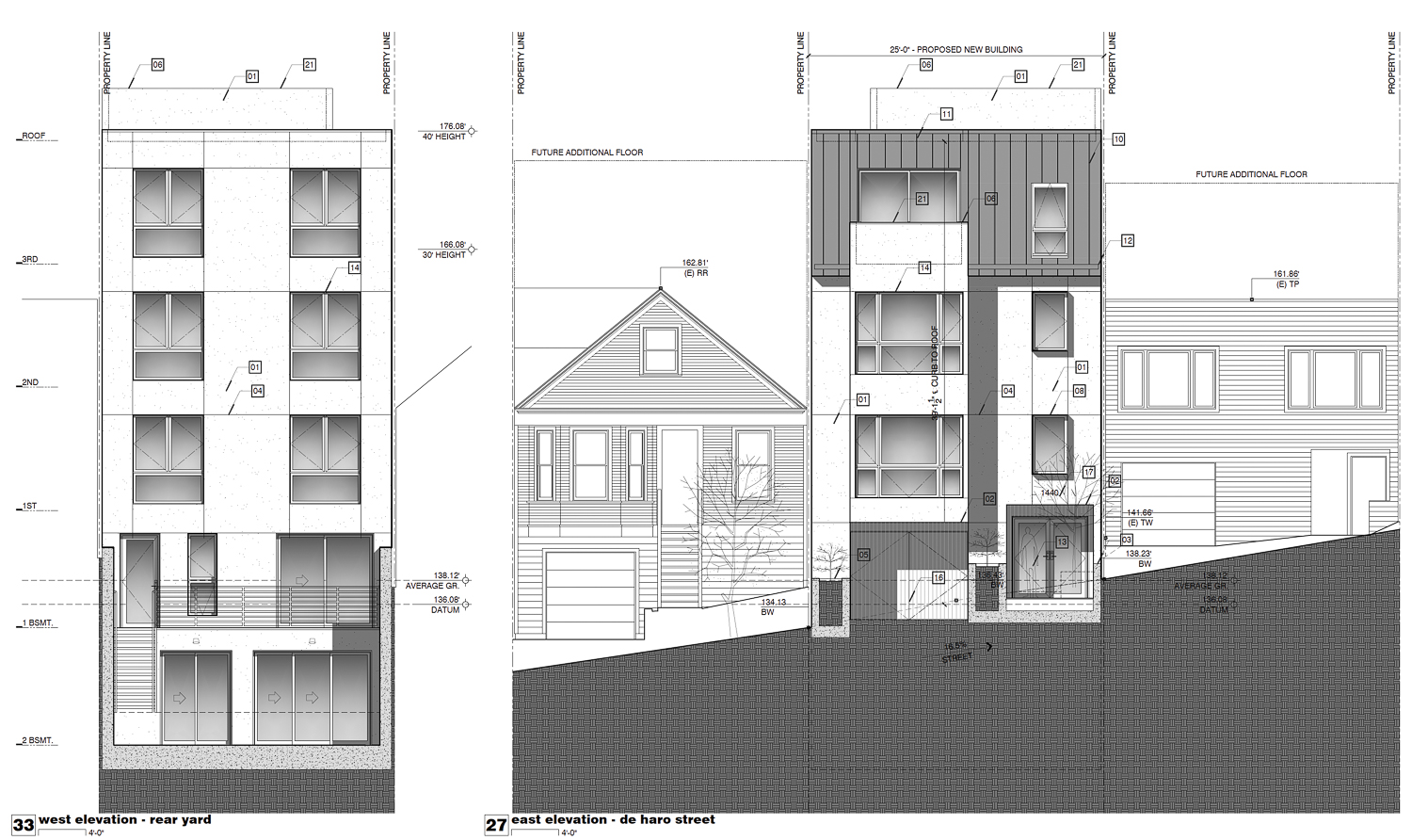 1440 De Haro Street elevation, illustration by Gregory Smith Architecture