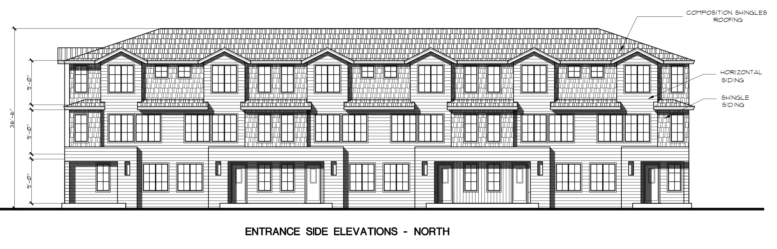 1530-1540 Pomeroy Avenue North Elevation