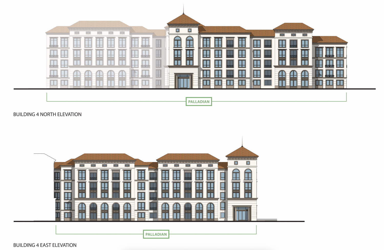 2518 Mission College Boulevard Building 4 illustrations, elevation by MVE + Partners