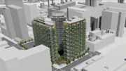 300 South 1st Street overview, rendering by Steinberg Hart