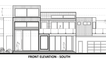 3464 Ambum Avenue South Elevation Lot 2