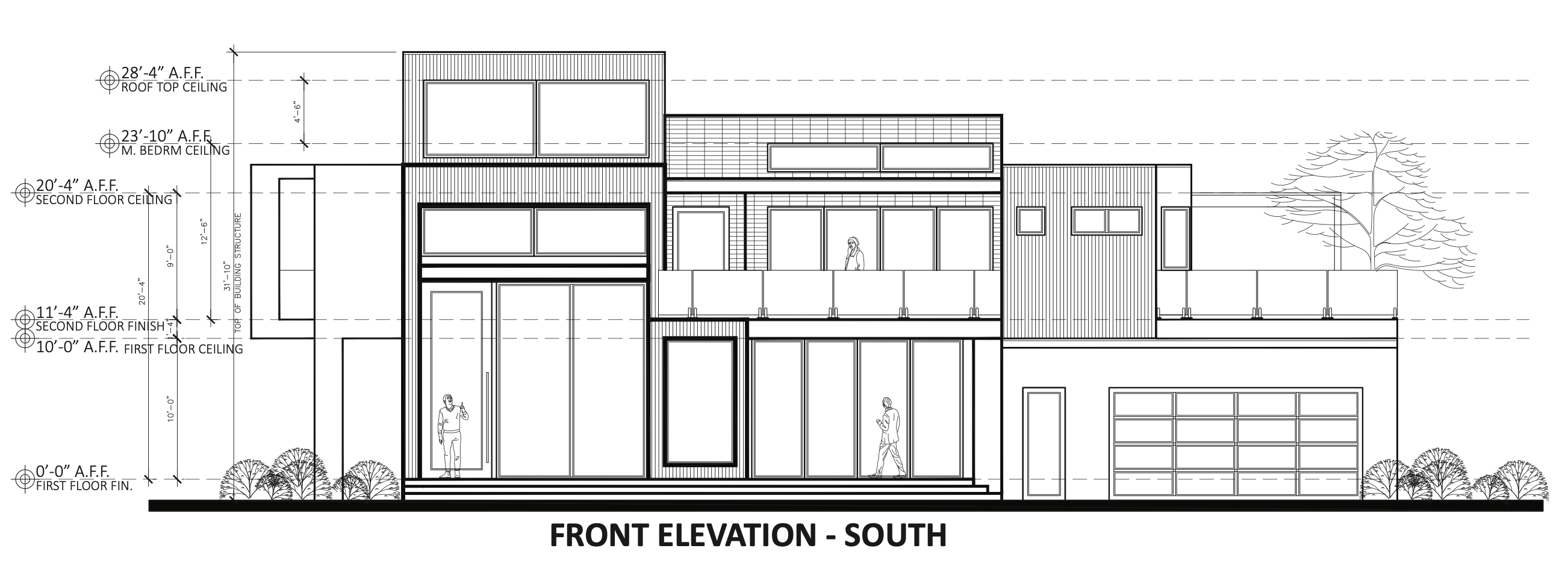 3464 Ambum Avenue South Elevation Lot 2