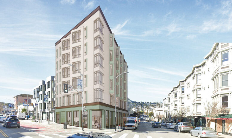 3300 Mission Street, rendering by BAR Architects & Interiors