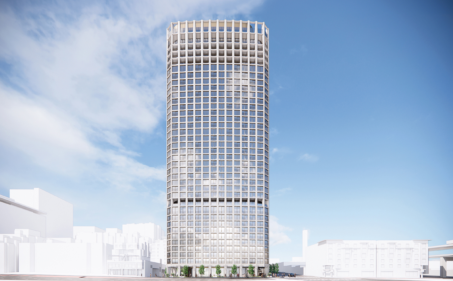 395 3rd Street, rendering by Henning Larsen