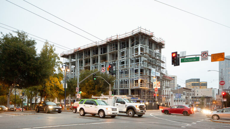 78 Haight Street seen from across Octavia Street, image by Andrew Campbell Nelson