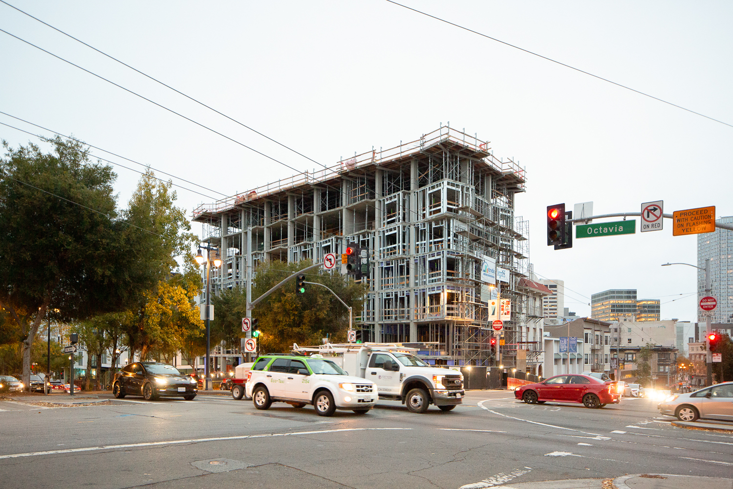 78 Haight Street seen from across Octavia Street, image by Andrew Campbell Nelson