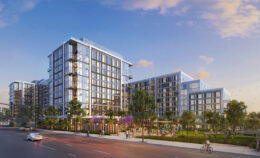 El Paseo housing, rendering by Solomon Cordwell Buenz