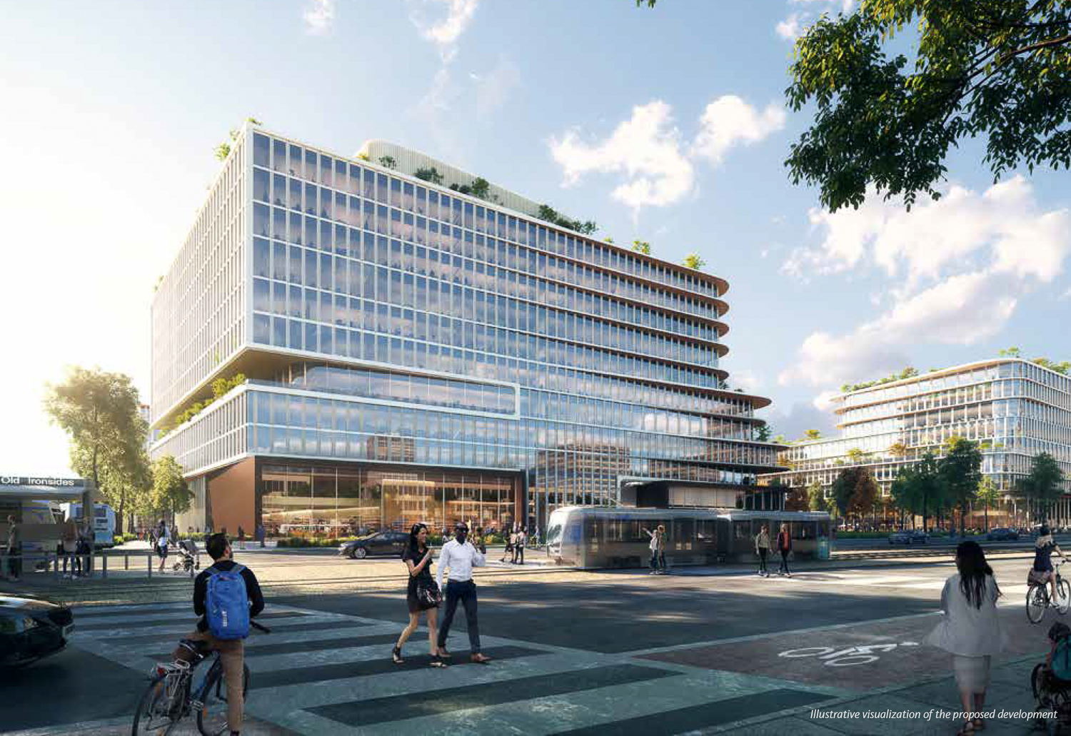 Mission Point offices, rendering by Gensler