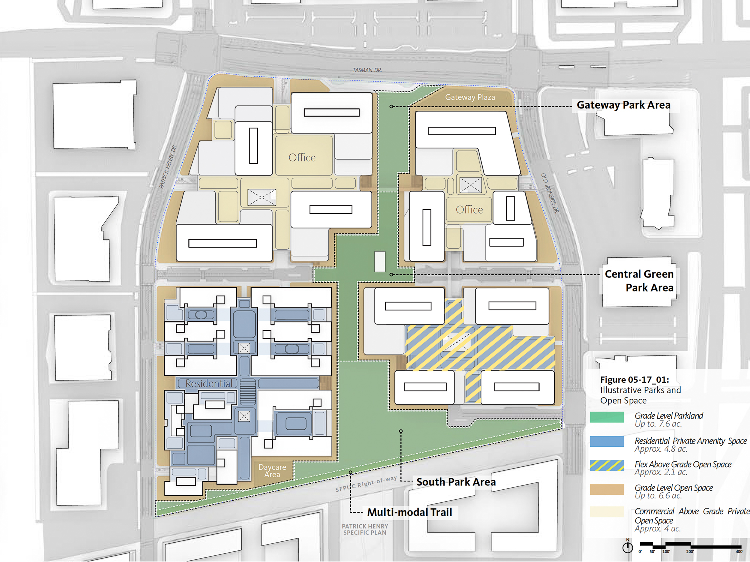 Mission Point site map, illustration by Gensler