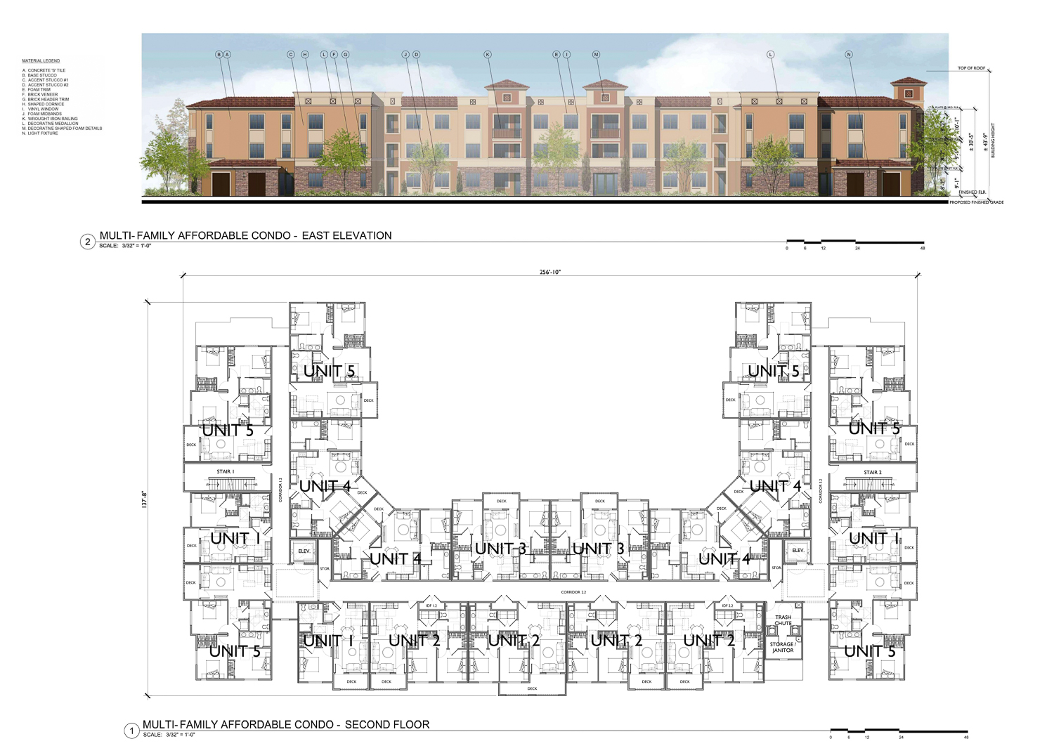 Stoney Creek development apartment elevation, illustration by Bassenian Lagoni