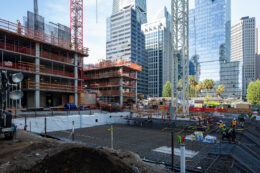 Transbay Block 2 East foundation work, image by Andrew Campbell Nelson