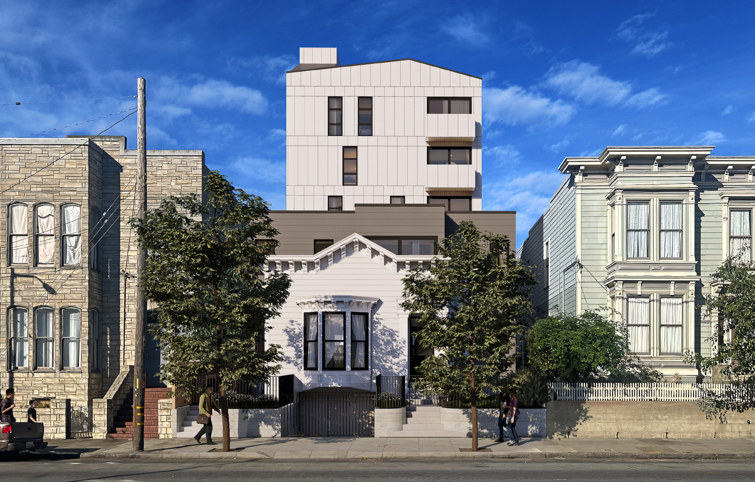 1474 South Van Ness Avenue, rendering by RG Architecture