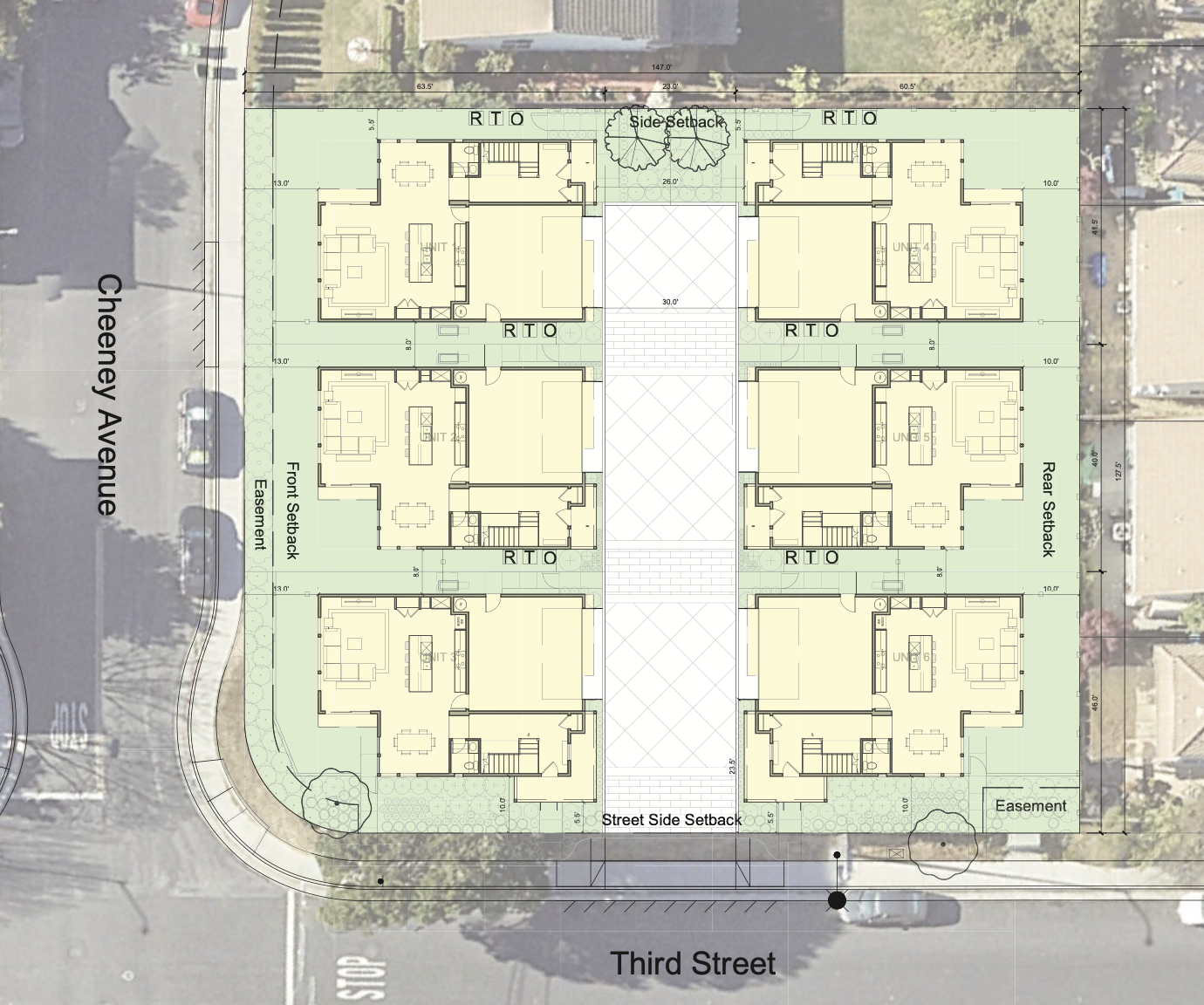 4503 Cheeney Street Proposed Site Plan