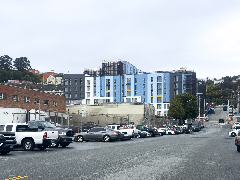 Potrero Block B seen from along Connecticut Street, image by author