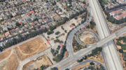 Wolfe Road Housing site, image via Google Satellite