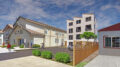 1010 91st Avenue pedestrian view, rendering by Workbench