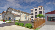 1010 91st Avenue pedestrian view, rendering by Workbench