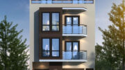 237 Sanchez Street front view, rendering by Inncon Design