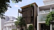 640 Waverley Street, rendering by Hayes Group Architects