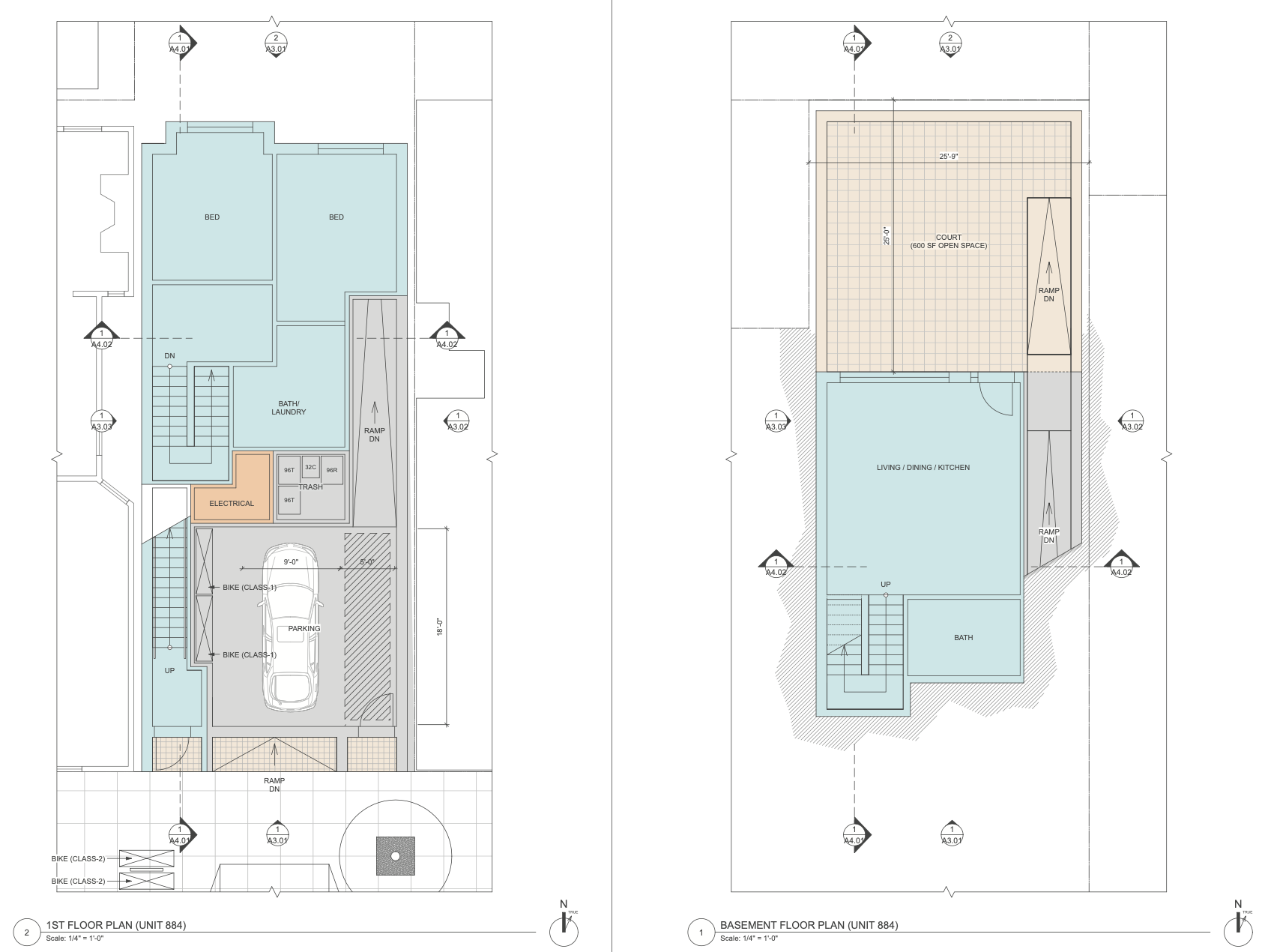 888 Union Street Floor Plans