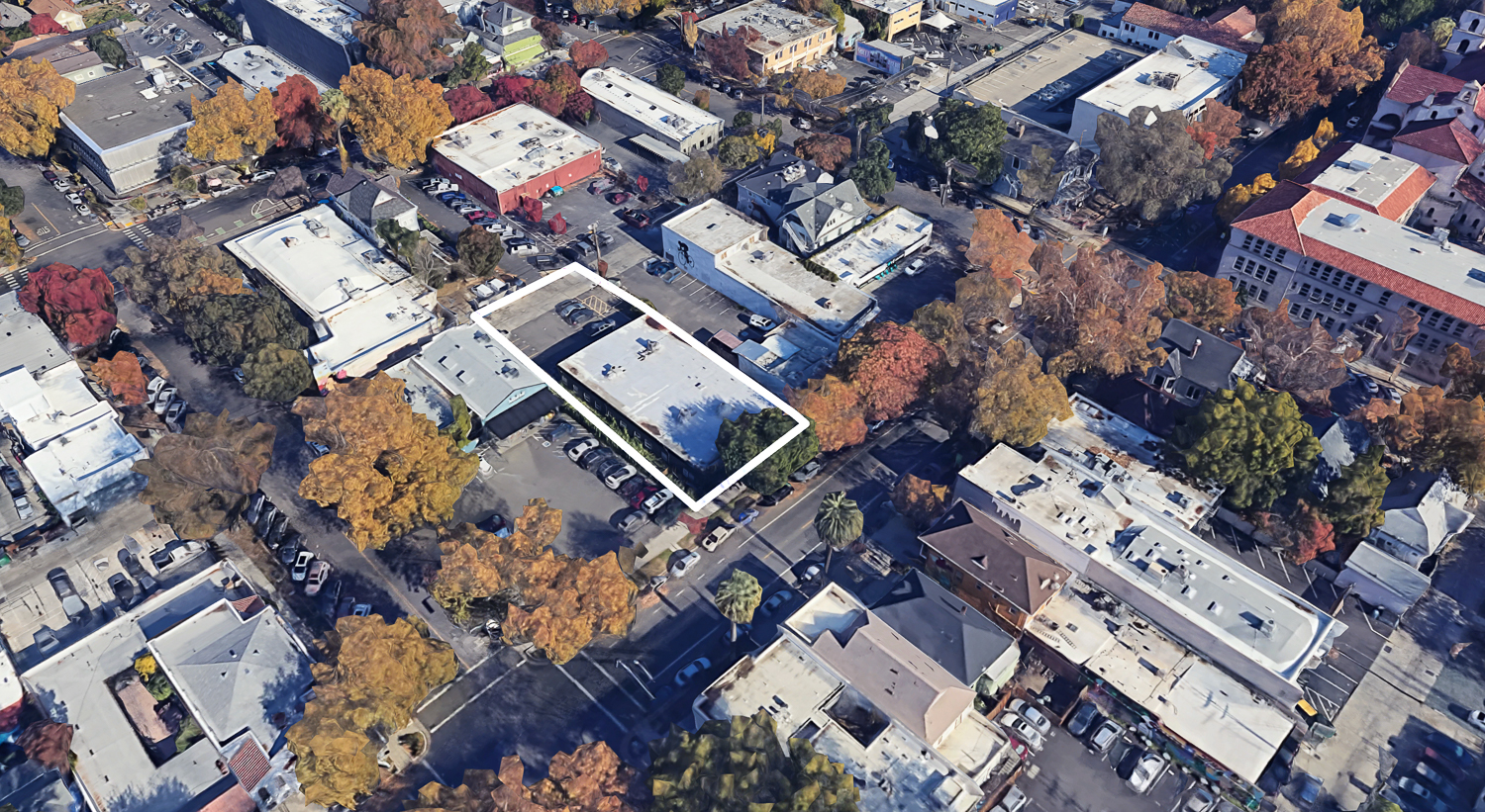 2415 K Street, image via Google Satellite