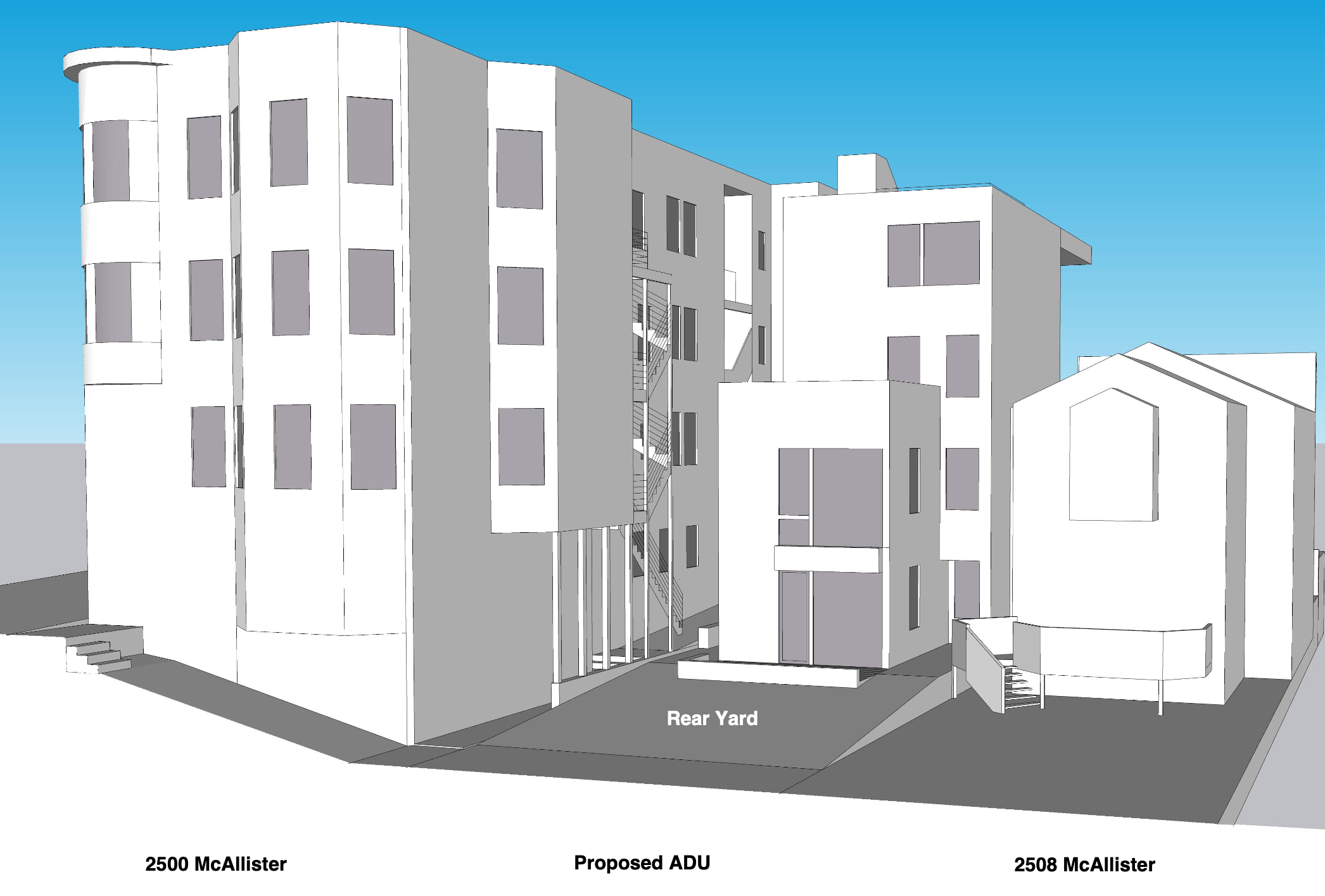 2500 McAllister Street Proposed Design