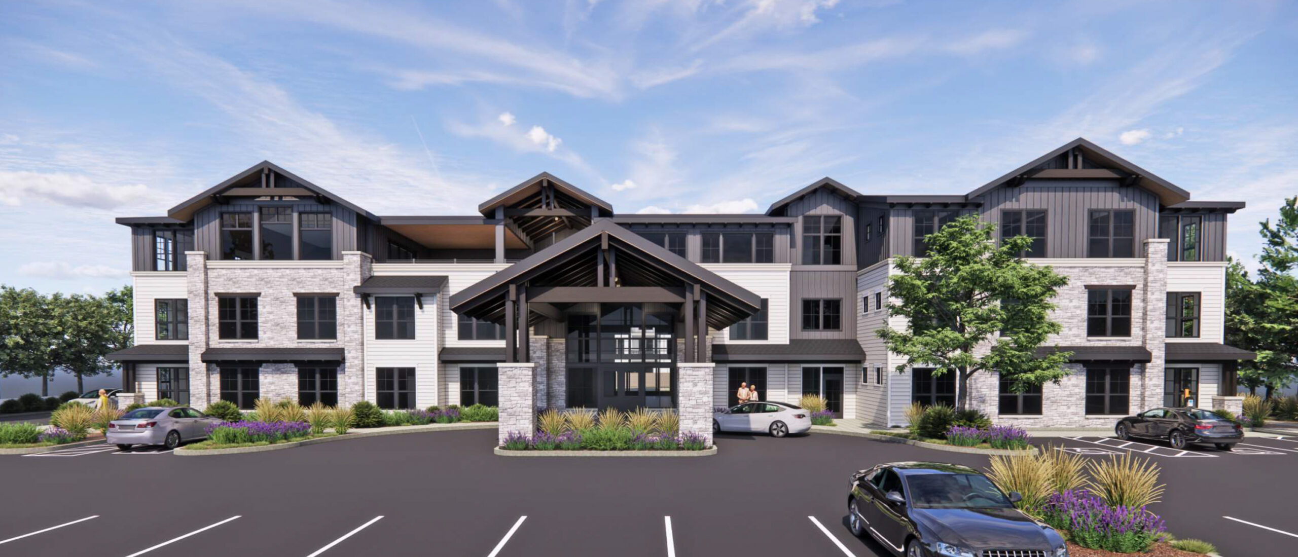 828 Diablo Road, rendering by B.Hills Architecture