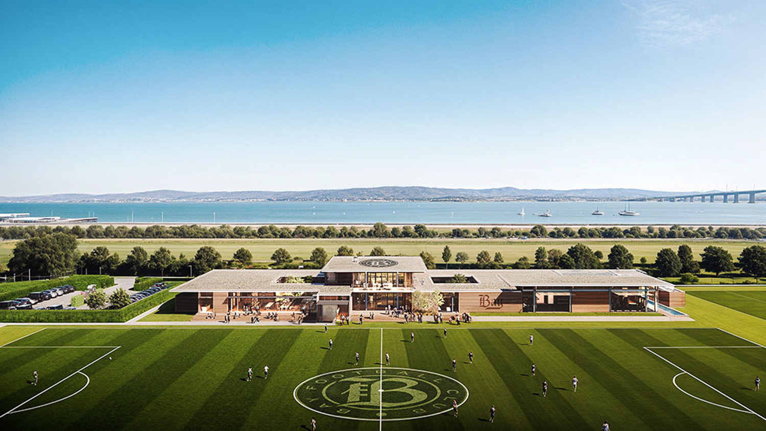 Bay FC’s Treasure Island Training Facility, rendering by Olson Kundig