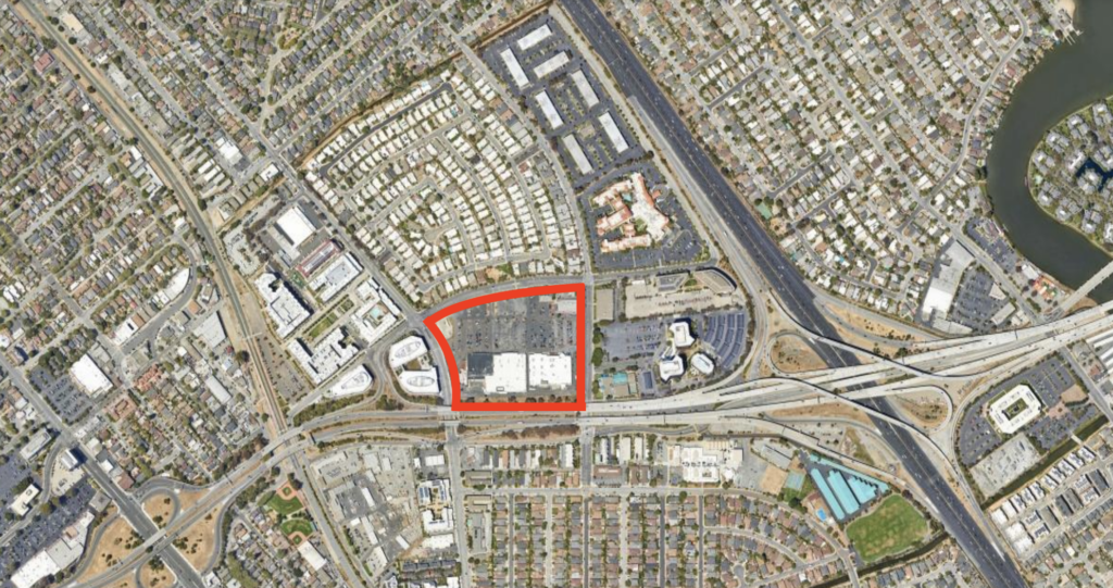690 Concar Drive Site Outline, image via Google Earth