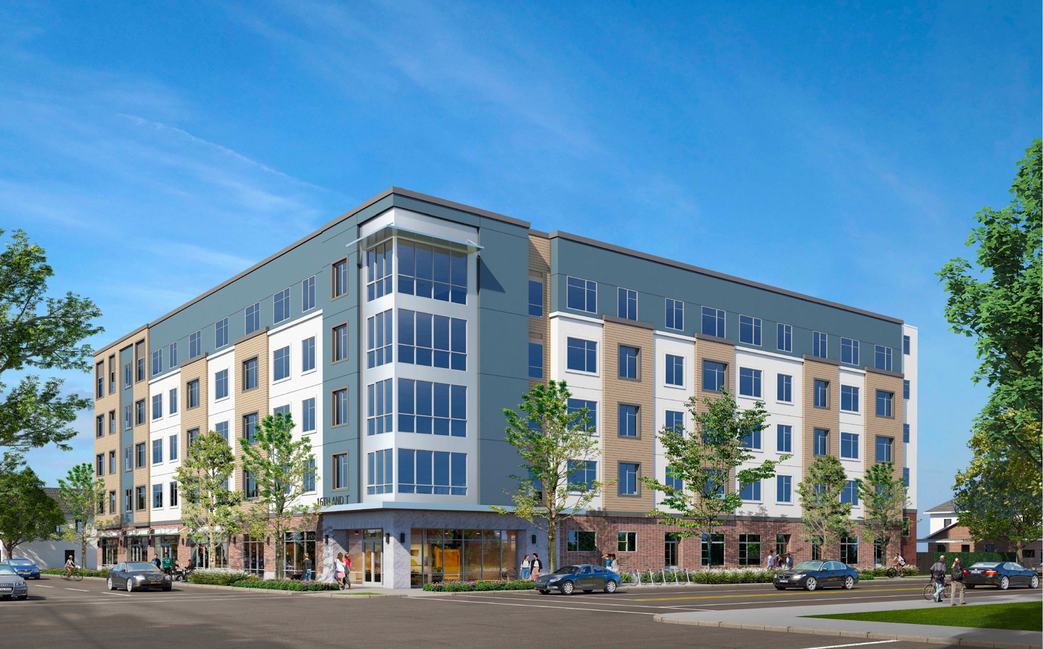 2000 16th Street, rendering by Kuchman Architects