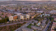 777 Sunnyvale Saratoga Road aerial view, rendering by Studio T Square
