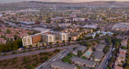 777 Sunnyvale Saratoga Road aerial view, rendering by Studio T Square